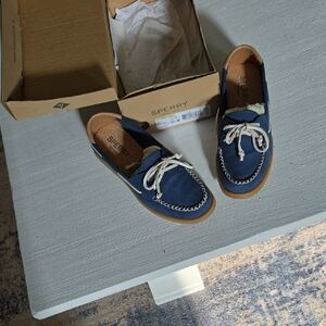 Sperry Men's Navy Boat Shoes